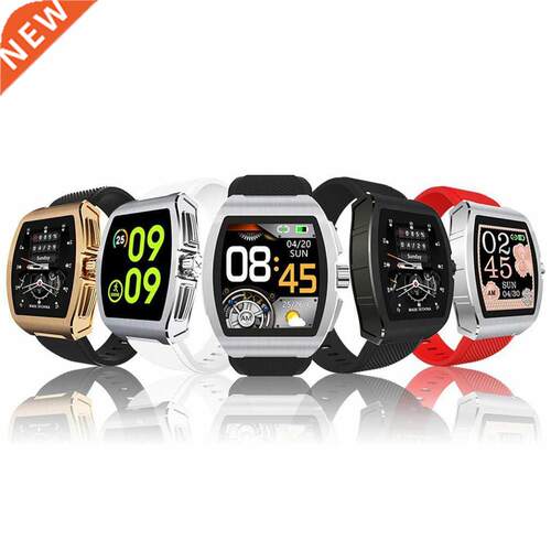 Smart Watch Men Sports Watches Waterproof Silicone Strap Hea