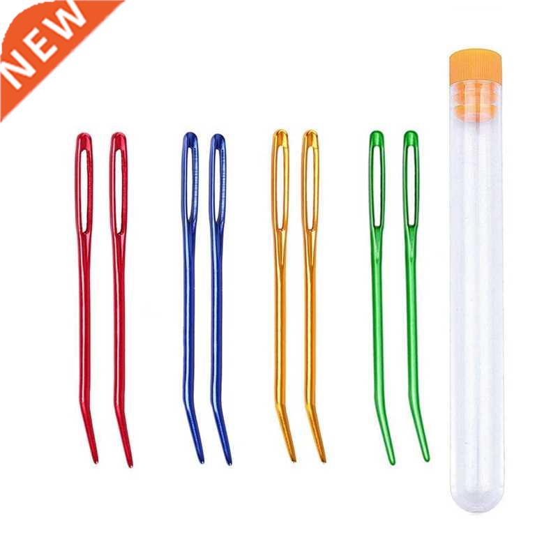 8PCS Yarn Needle,Weaving Needle Tapestry Needle Bent