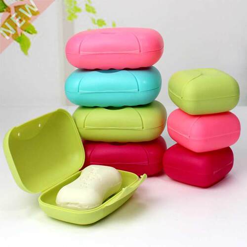 Plastic Travel Soap Box Dish Plate Case Case Holder Containe