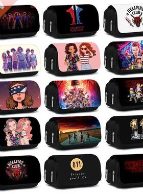 Stranger Things Pencil Bag Students' Stationery Case Cartoon