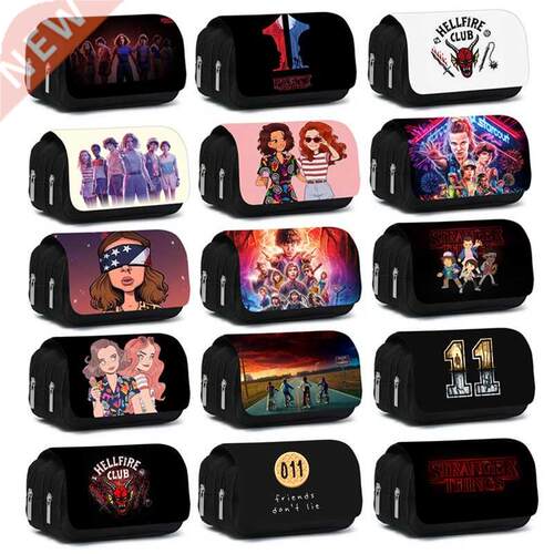 Stranger Things Pencil Bag Students' Stationery Case Cartoon