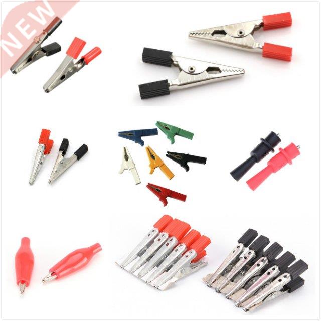 1/2/5/10Pcs Test Clips Stainless Steel Alligator Crocodile C