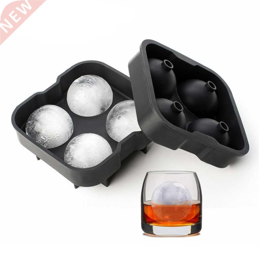 Ice Ball Maker Large Sphere Mold Round Tray Jelly Making