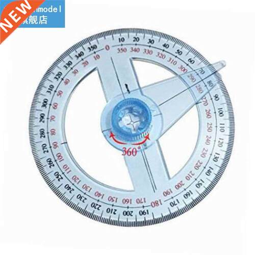 60° Plastic Degree Protractor Angle Edge Finder Measurin