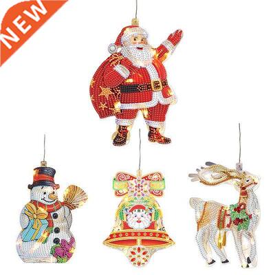 Mosaic  Diamond Painting Christmas Pendant Lamp Special