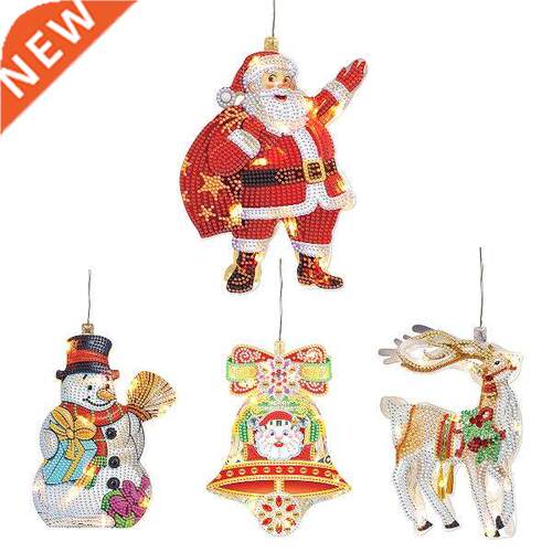 Mosaic  Diamond Painting Christmas Pendant Lamp Special