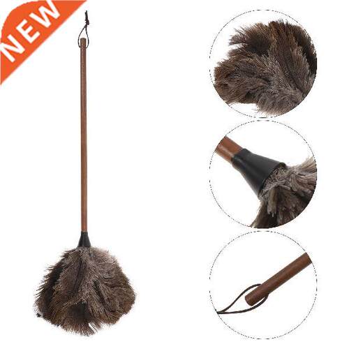 1Pc Long Handle Duster Ostrich Feather Duster Dust Cleaning