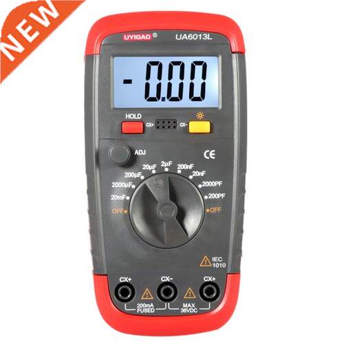 YIGAO UA601L Professional Capacitance Meter Digital LCD Cap