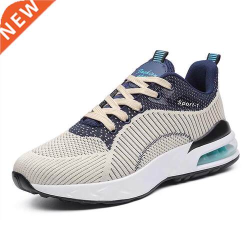 New Running Shoes Breathable Sneakers Fly Woven Air Men's Sp