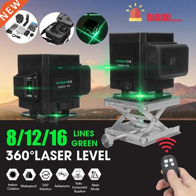 4D Level 8/12/16 Lines Laser Level 4D Level Self-Leveling