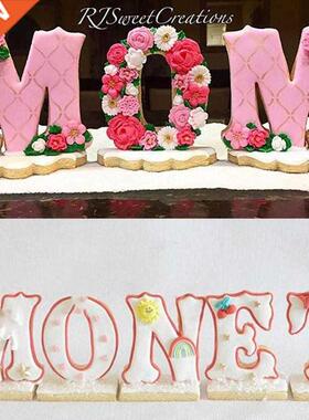 26 Types Alphabet Letter Bscut Cutter Mold  Cake