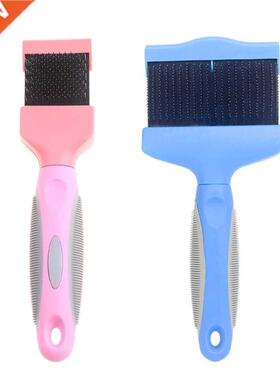 1 Pc Double Sided Pet Brush Dog Cat Hair Fur Bristle
