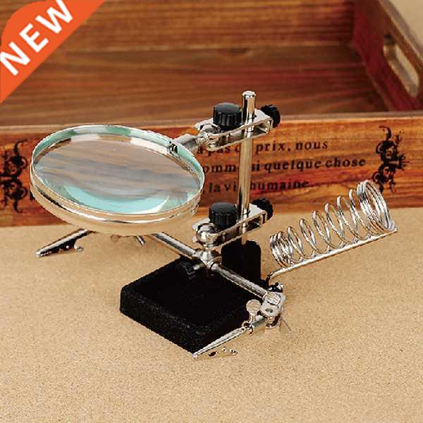 Hand pliers magnifier iron frame lens magnifier tool magnif