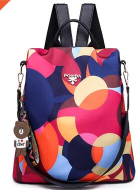 2021 Fashion Multifunction Anti-Theft Backpack Waterproof Ox