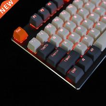 YMDK Double Shot 108 Dyed PBT Shine Through OEM Profile Rain