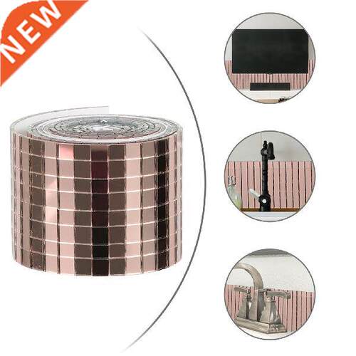 Mosaic Wall Stickers Mirror Adhesive Sticker Tiles Tile