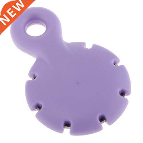 1 Piece Purple Plastic Case Thread Yarn Cutter Pendant for