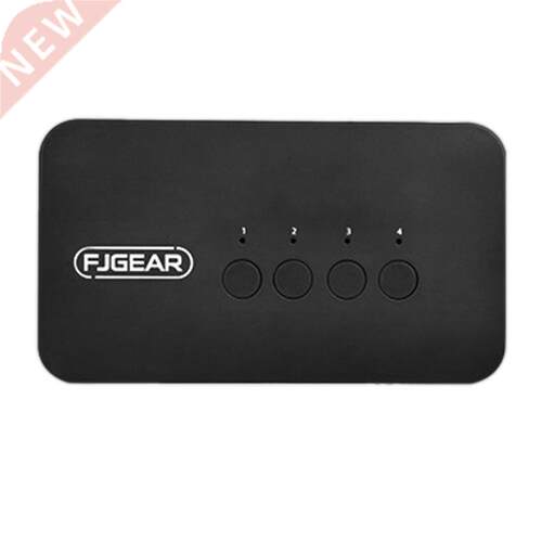 FJGEAR KVM Switch 4 Port Manual HDMI-Compatible KVM Switch 4