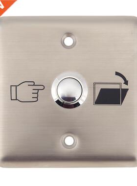 NO NC ElectroLock with Exit Button Door Access Control Syste