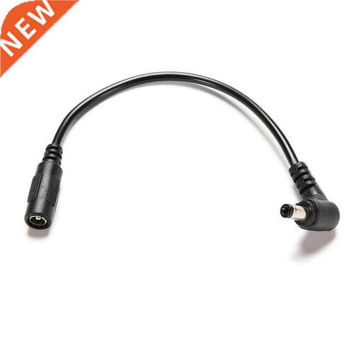 DC Power Plug Cable 5.5 x 2.1mm Male 90 Degree Right Angle T