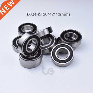 10pcs 6004RS 20*42*12(mm) chrome steel rubber Sealed High s