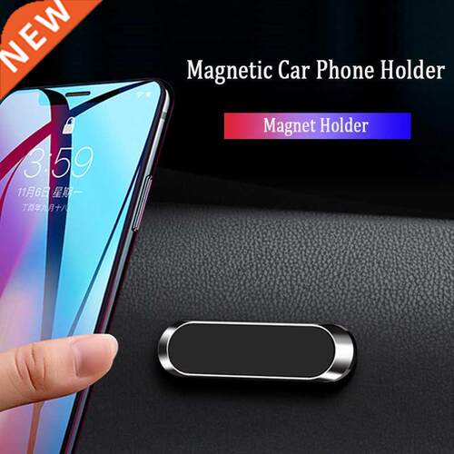Mini Metal Magnetic Car Phone Holder Stand For Phone in Car