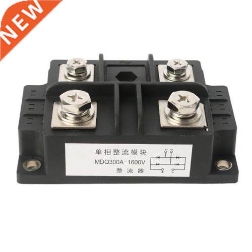 MDQ 4 Terminals Black Single-Phase Diode Bridge Rectifier 30