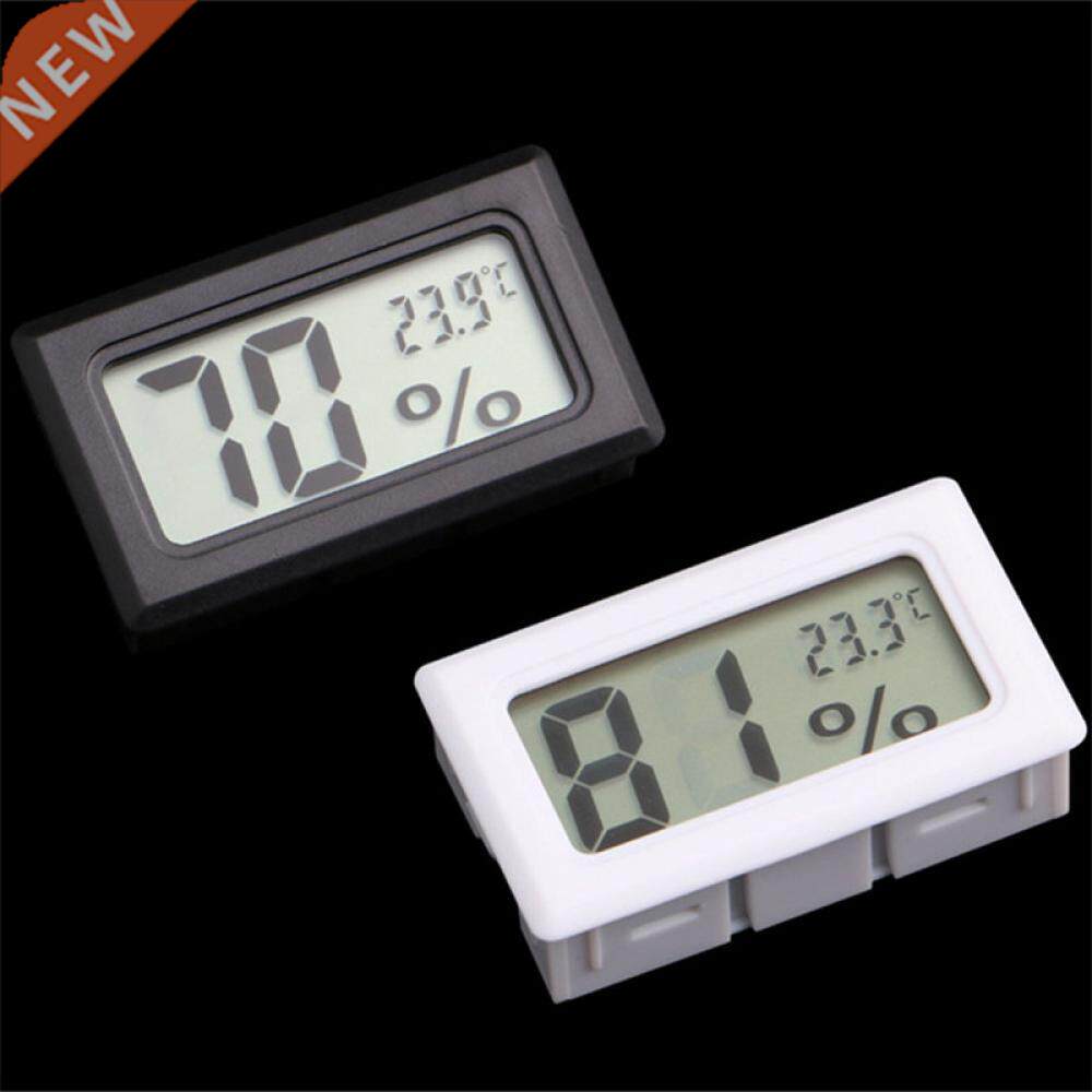 1pc Mini Lcd Digital Thermometer Hygrometer Indoor