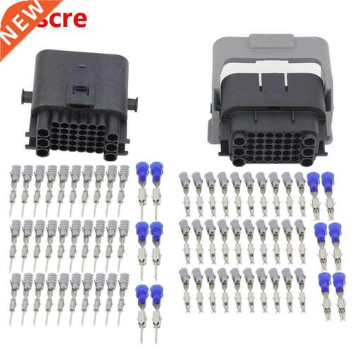 6 Pin plug black plastic car computer board connector with