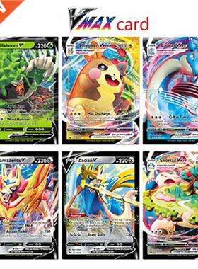 Random 25Pcs/Box New Pokemon Cards Vmax English Version Bat