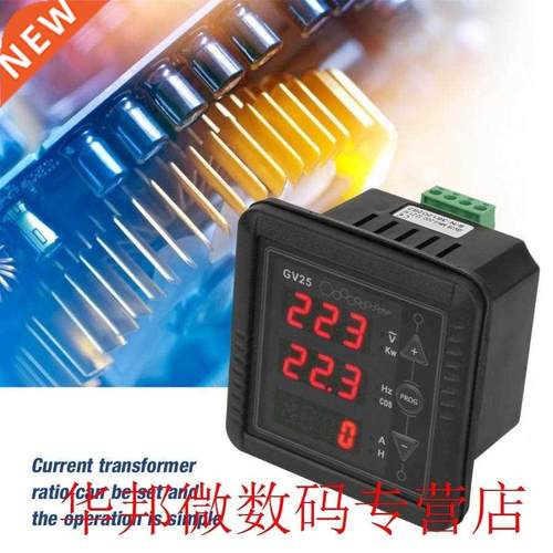 GV25 MK2 Generator Digital Meter Voltage Current Frequency T