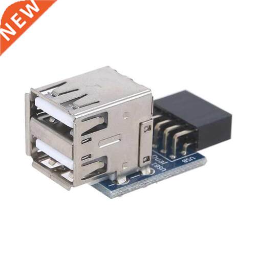 Two-Lyer USB 2.0 Femle dpter Converter 2 Ports Mbo