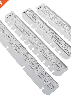 2Pcs/Lot Suitable for Filofax Rulers A4 A5 A6 B5 Planner fo