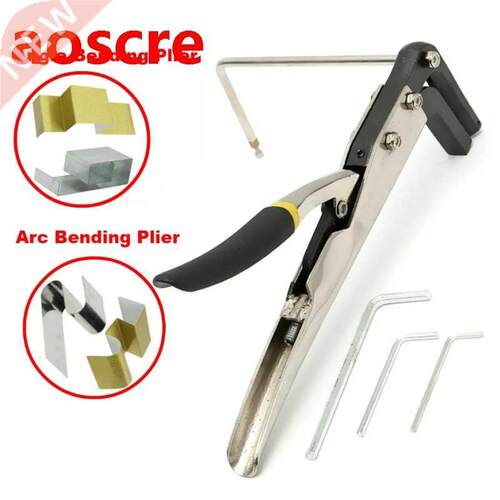2 Types Bending Plier Manual Sheet Strip Arc/Angle Bender St