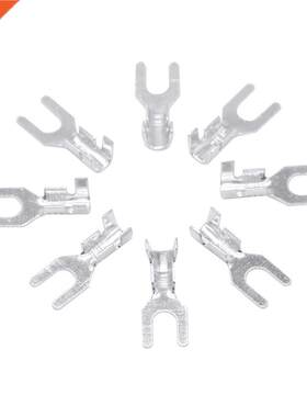 100pcs/lot ,3.2mm furcation Terminal Wire Naked Connector Fo