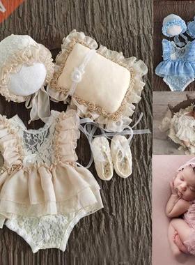 0-Month Baby Newborn Photography Props Baby Hat Baby Girl L