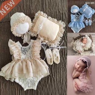 0-Month Baby Newborn Photography Props Baby Hat Baby Girl L