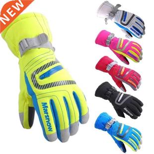 Winter Warm Snowboarding Ski Gloves men women Kids Snow Mitt