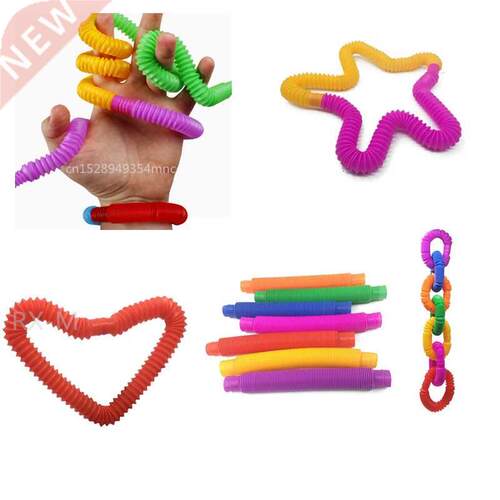 4~8 Colorful Plastic Pop Tube Coil Children'S Creative Magic