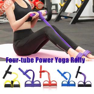 4/6 tube Indoor Fitness Resistance Bands Exercise Equipment
