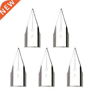 5PCS Straight Iridium Pen Nibs EF/F Pen Tip Replacement Fit