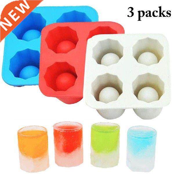 3pcs Whiskey Ice Cube Maker Mold Mould Brick Cup Shape Bar图片