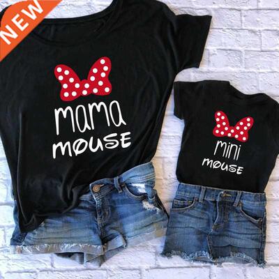 Family Tshirts Fashion mommy and me clothes baby girl clothe