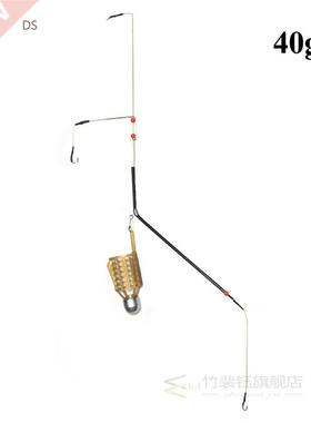 Fish King Fishing Lure Cage With Line Hooks Fish Bait Feeder