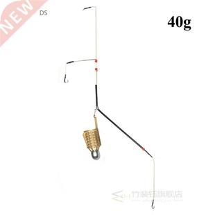 Fish King Fishing Lure Cage With Line Hooks Fish Bait Feeder