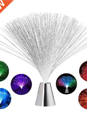 Colorful LED Optical Fiber Lantern Light Night Atmosphere