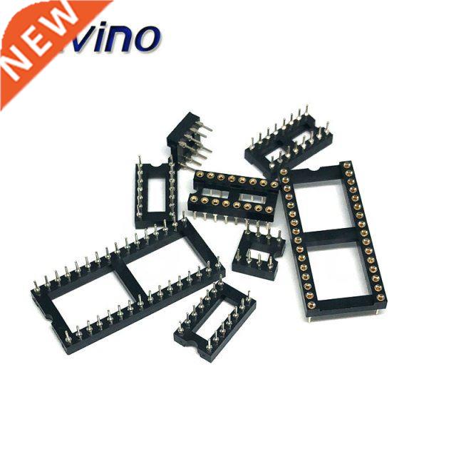10PCS/lot IC Sockets DIP6 DIP8 DIP14 DIP16 DIP18 DIP20 DIP28