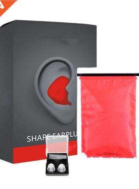 60Pc/Set Moldable Shaped PU Anti-noise Ear Plugs Noise Reduc