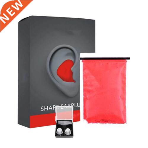 60Pc/Set Moldable Shaped PU Anti-noise Ear Plugs Noise Reduc