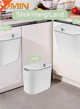 HOOMIN With Lid Waste Bin For Kitchens Garbage Cans Kitchen